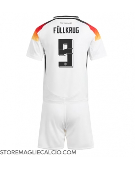 Germania Niclas Fullkrug #9 Maglia Gara Casa Repliche Europei 2024 Bambino